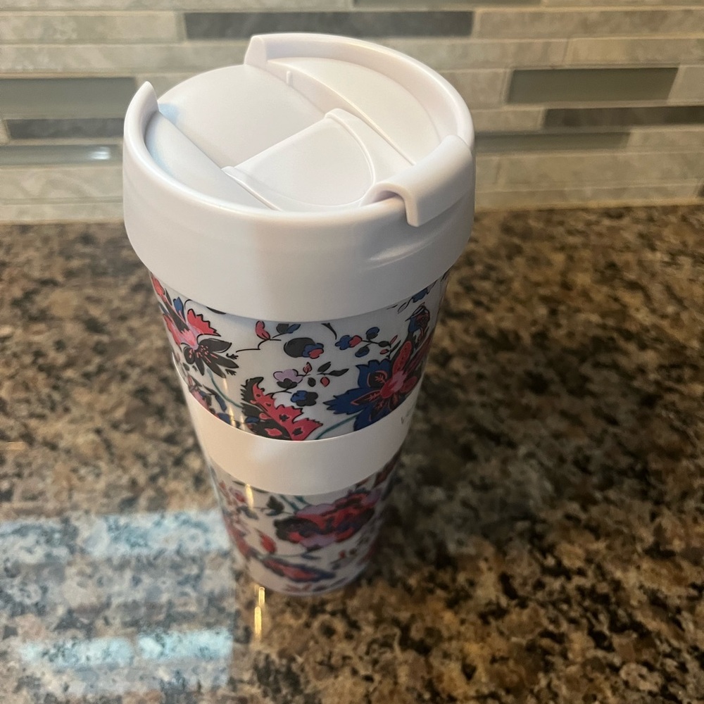 Vera Bradley 16oz travel mug NWT - Picture 5 of 8